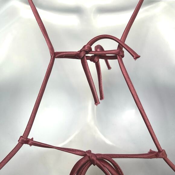 Vestique Satin Look Slip Mini Dress/M - Picture 3 of 5